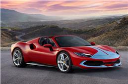 Open-top Ferrari 296 GTS unveiled